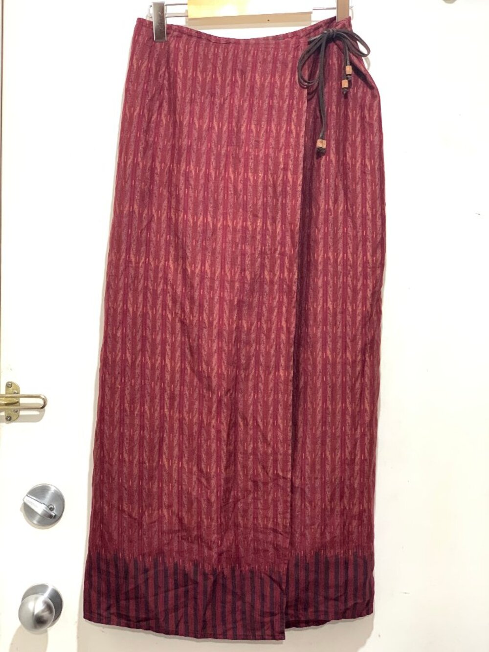 LAUREN RALPH LAUREN MAXI STRIPED WRAP SKIRTS SIZE 28